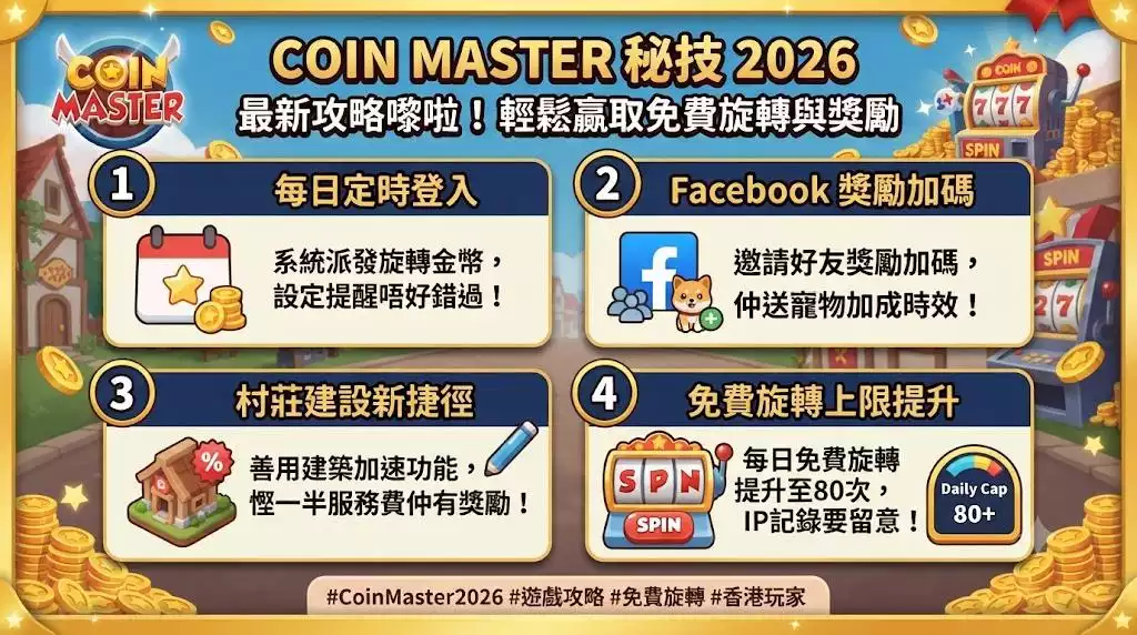 Coin Master秘技2026