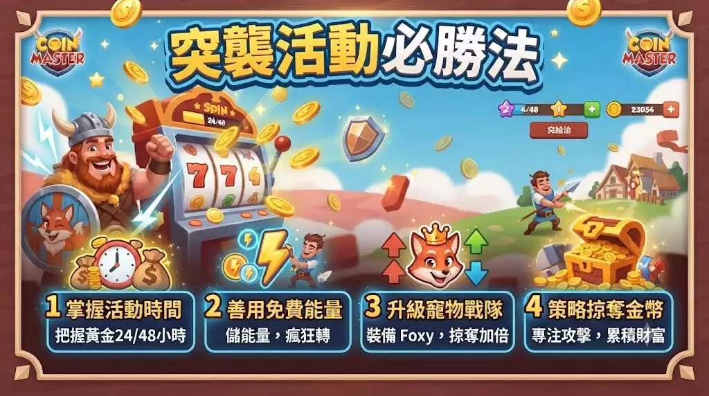 突襲活動必勝法
