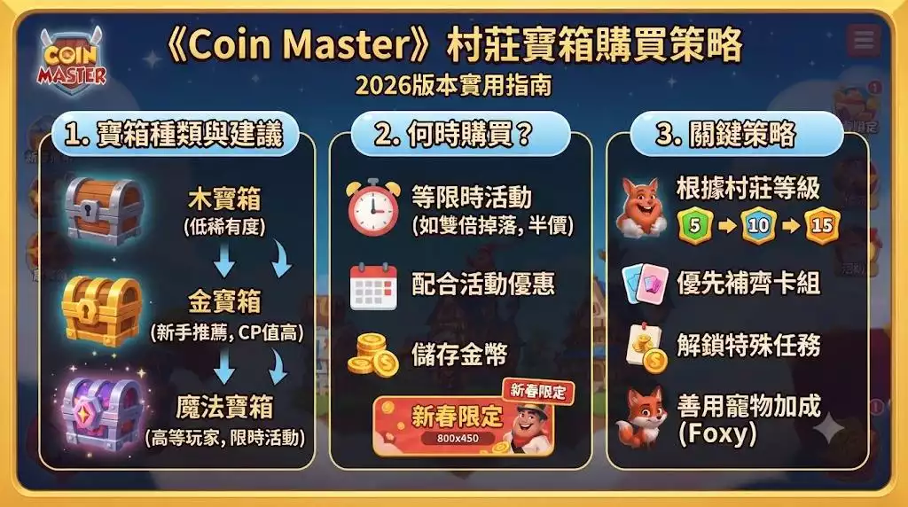 村莊寶箱購買策略