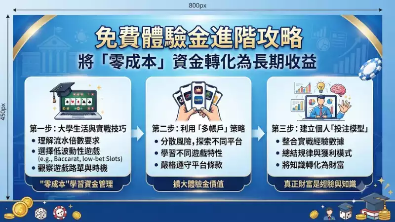 進階玩法:將免費體驗金轉化為長期收益
