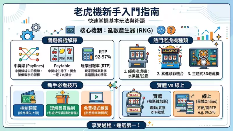 老虎機新手入門指南