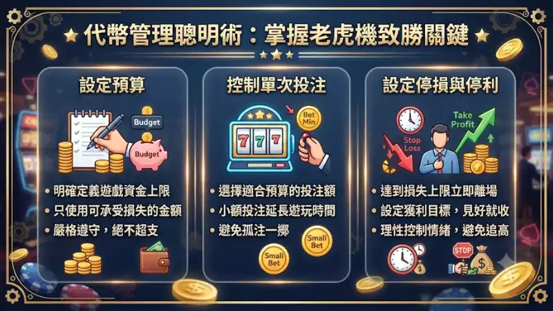 代幣管理聰明術：掌握老虎機致勝關鍵