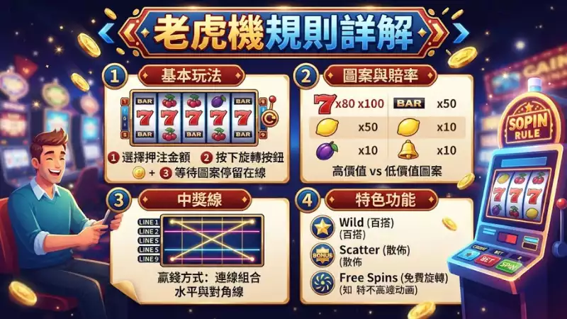 老虎機規則詳解