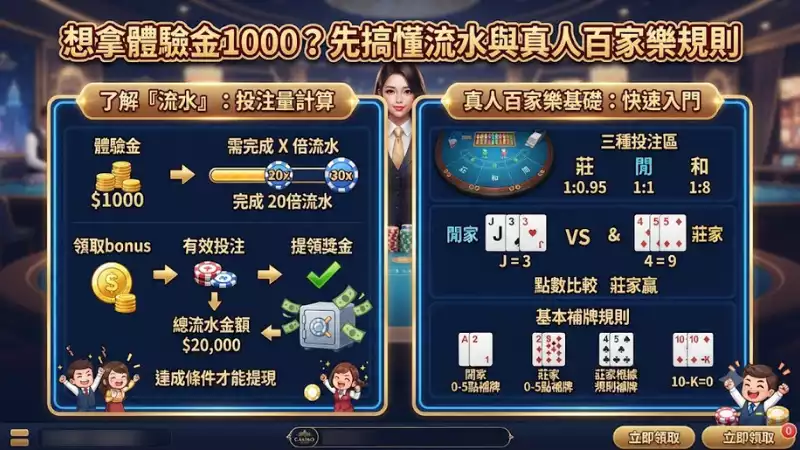 娛樂城體驗金申請流程與手機操作實戰