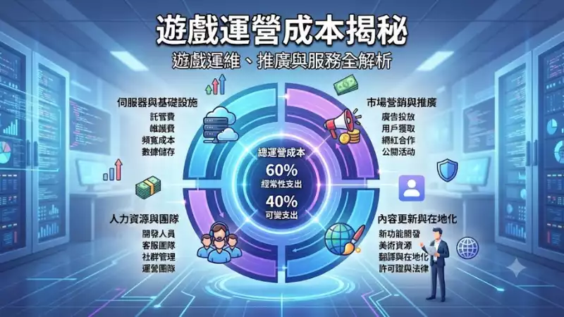 遊戲運營成本揭秘