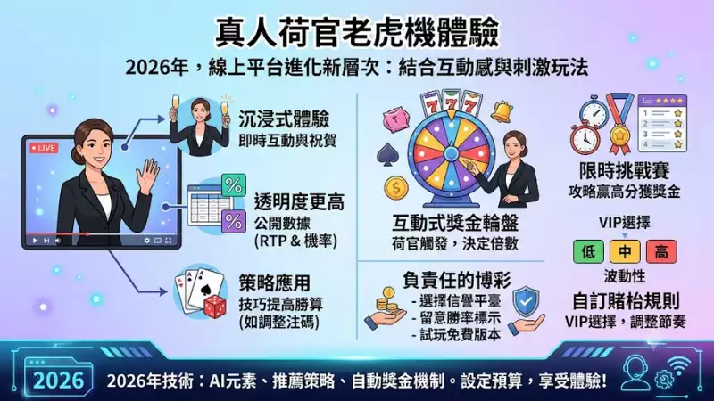 真人荷官老虎機體驗