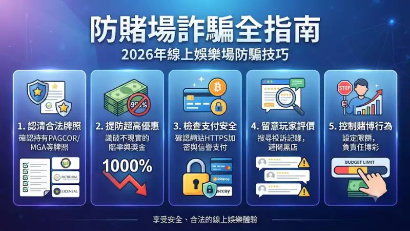 防賭場詐騙全指南