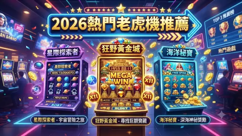 2026熱門老虎機推薦