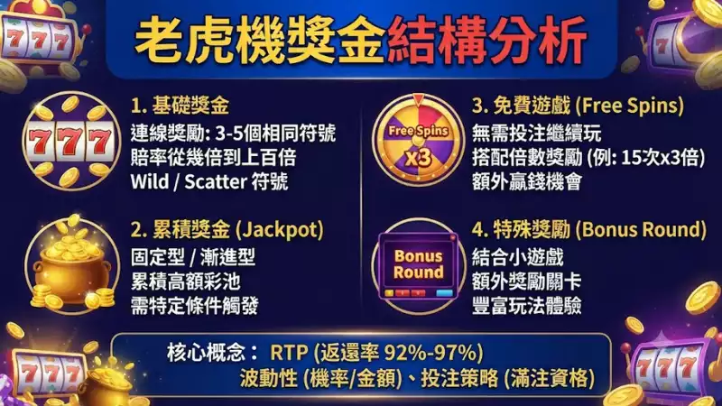 老虎機獎金結構分析