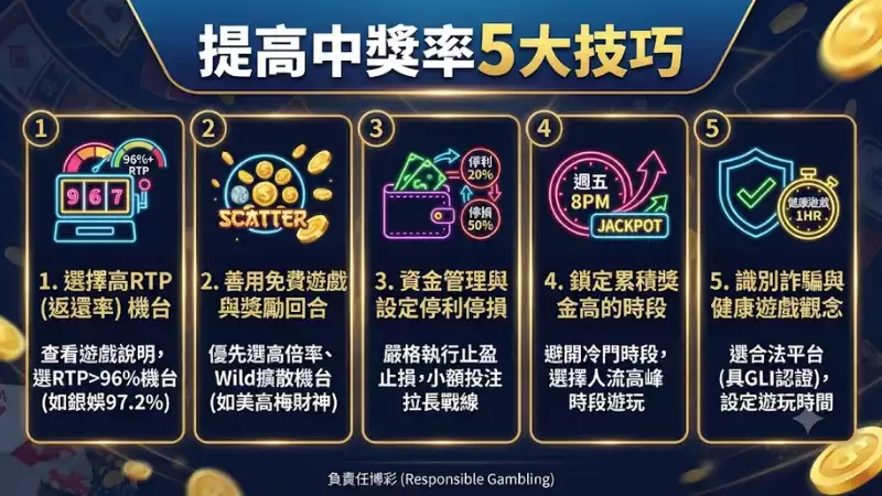 提高中獎率5大技巧