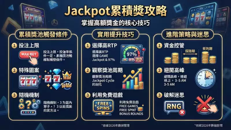 Jackpot累積獎攻略