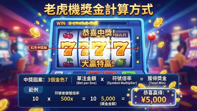 老虎機獎金計算