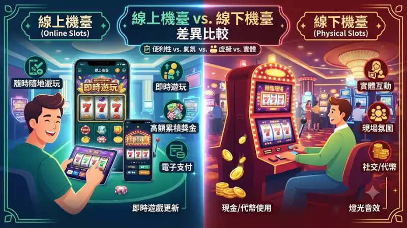 線上線下機臺差異