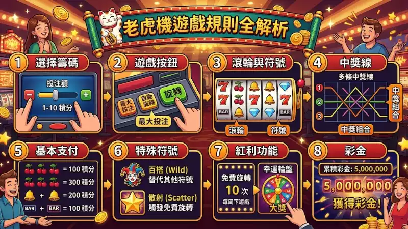老虎機遊戲規則全解析