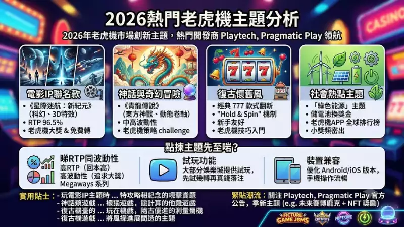 2026熱門老虎機主題分析