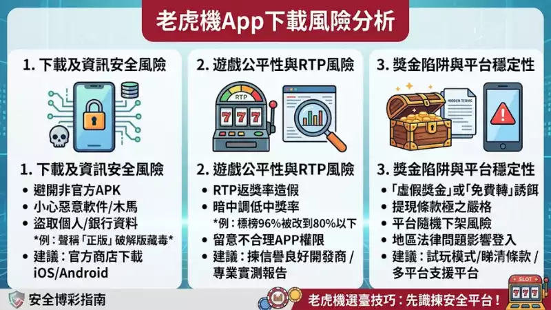 老虎機App下載風險分析