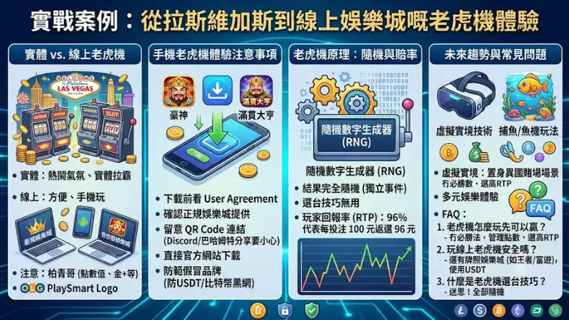 實戰案例:從拉斯維加斯到線上娛樂城嘅老虎機體驗