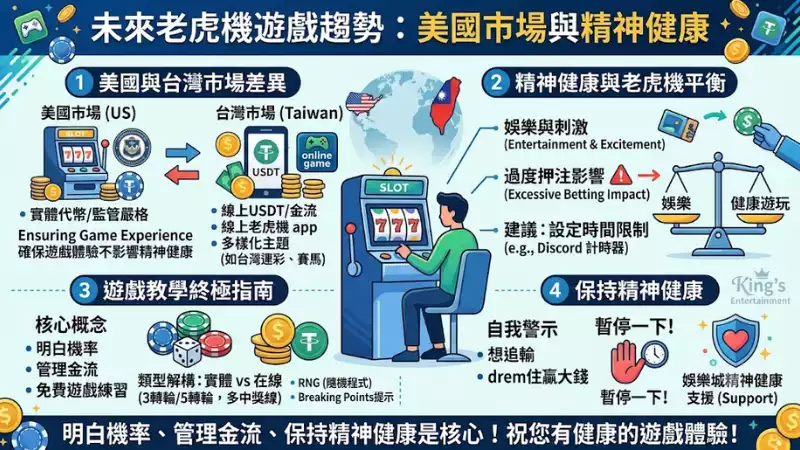 未來老虎機遊戲趨勢:美国市場同精神健康