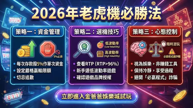 2026年老虎機必勝法