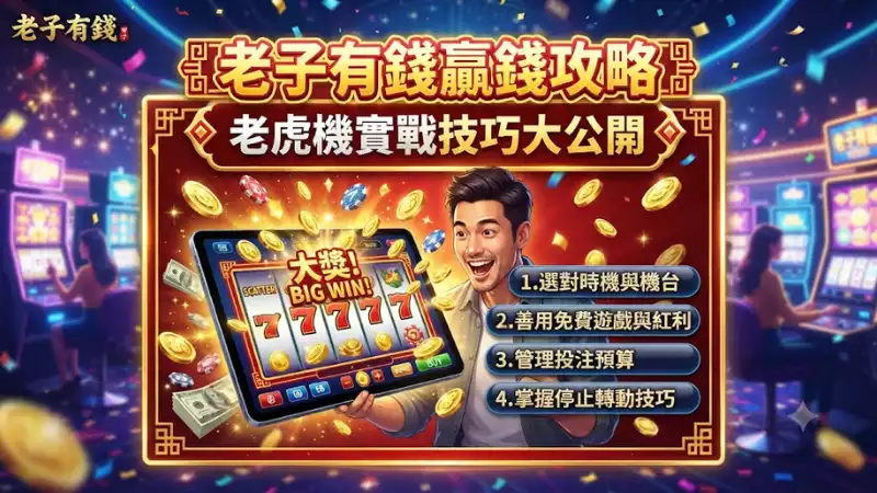 老子有錢贏錢攻略:老虎機實戰技巧大公開