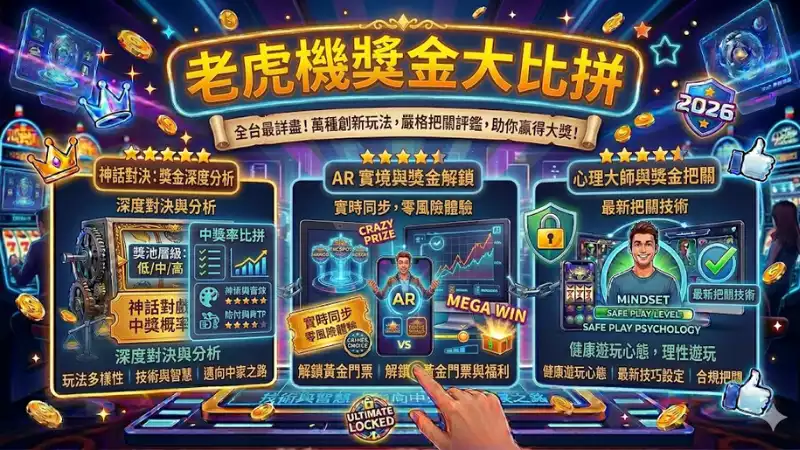 老虎機獎金大比拼:邊款遊戲最抵玩?