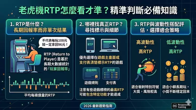 老虎機RTP怎麼看才準