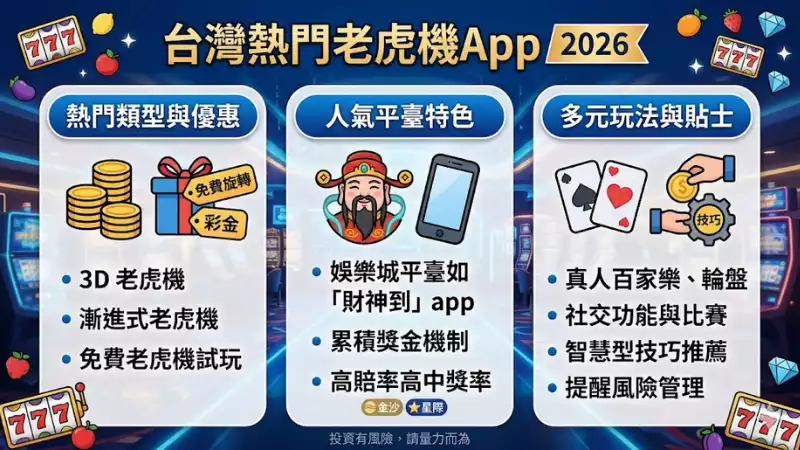 台灣熱門老虎機app