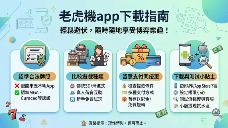 老虎機app下載指南