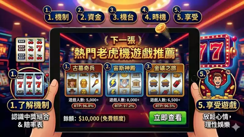 熱門老虎機遊戲推薦