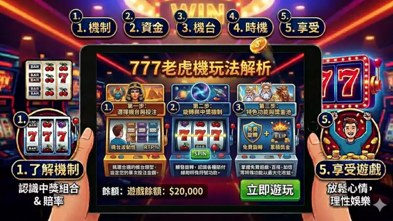 777老虎機玩法解析