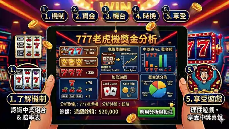 777老虎機獎金分析