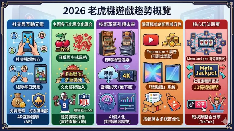 老虎機遊戲趨勢