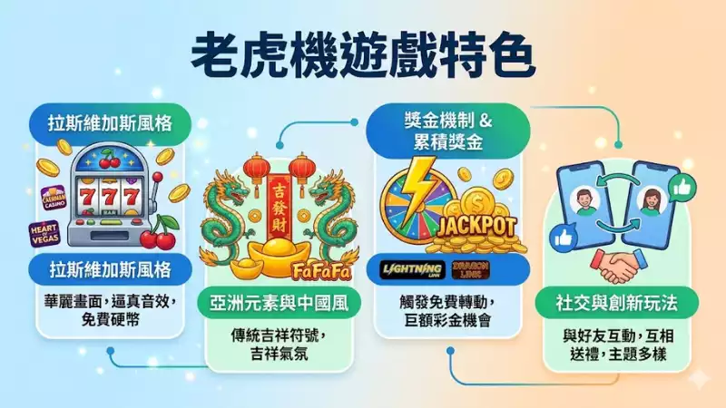 老虎機遊戲特色