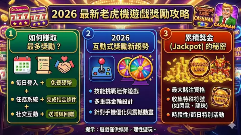 老虎機遊戲獎勵