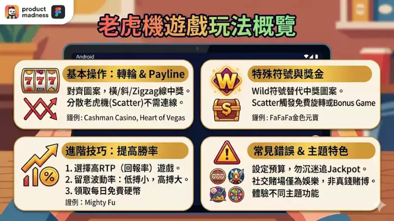 老虎機遊戲玩法