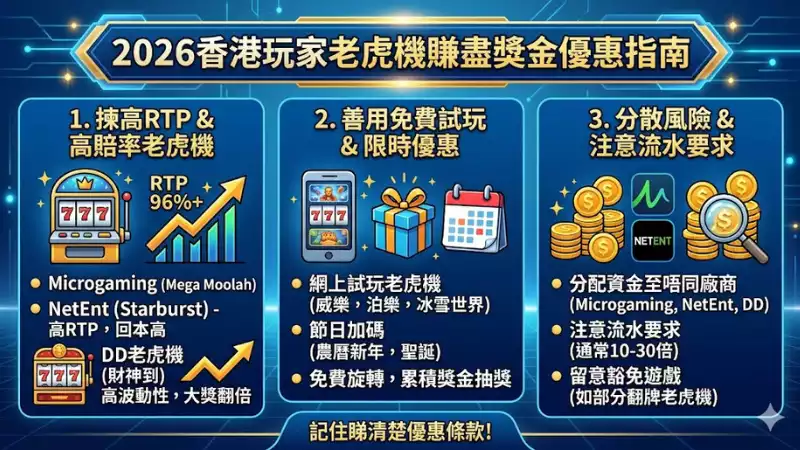 獎金優惠點賺盡?