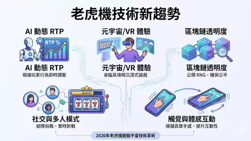 老虎機技術新趨勢