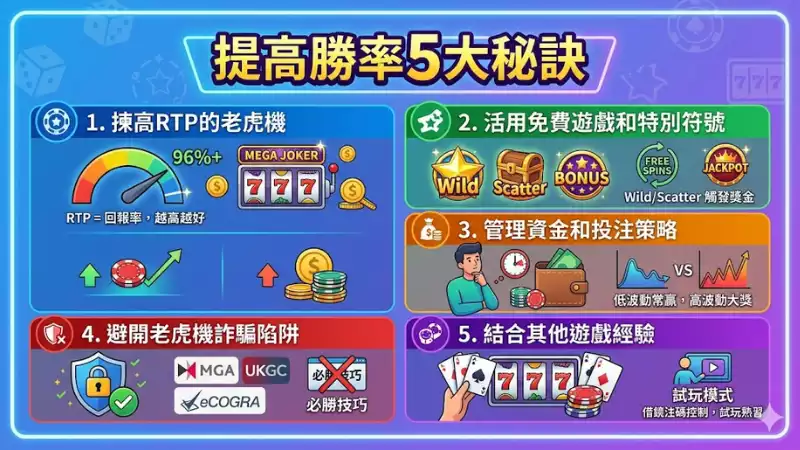 提高勝率5大秘訣