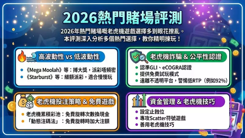 2026熱門賭場評測