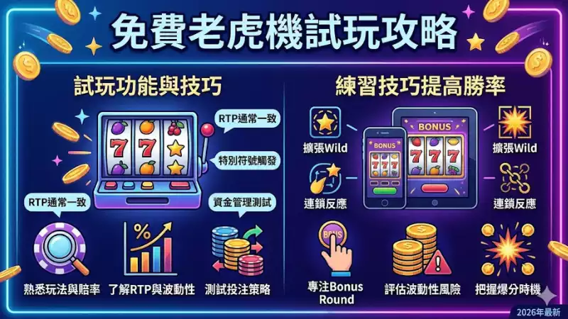 免費老虎機試玩攻略
