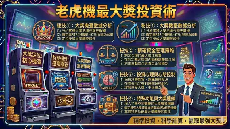 老虎機最大獎投資術