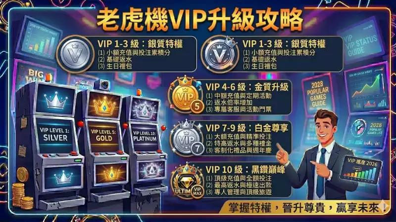 老虎機VIP升級攻略