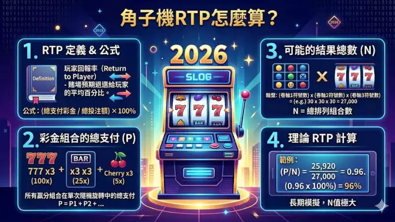 角子機RTP怎麼算?