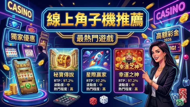 線上角子機推薦清單
