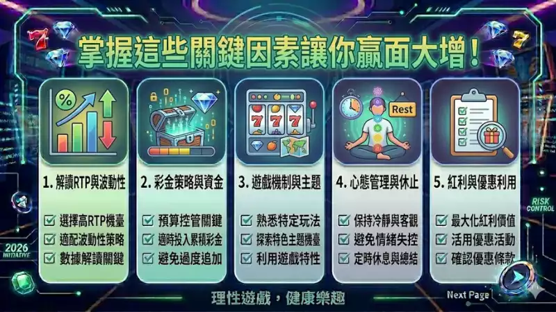 老虎機類型怎麼選?掌握這些關鍵因素讓你贏面大增!