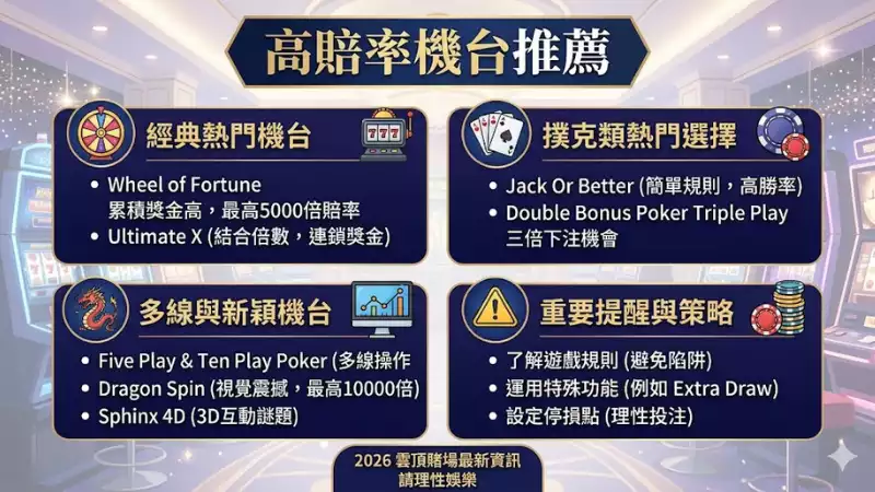 高賠率機台推薦