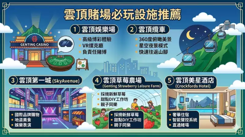 雲頂賭場必玩設施推薦