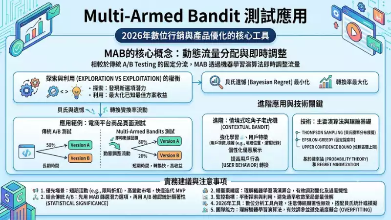 Multi-Armed Bandit 測試應用